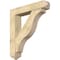 Ekena Millwork Funston Arts and Crafts Rough Sawn Bracket w/ Offset Brace, Douglas Fir, 8"W x 40"D x 44"H BKT0806X40X44FST03RDF - alternate 1